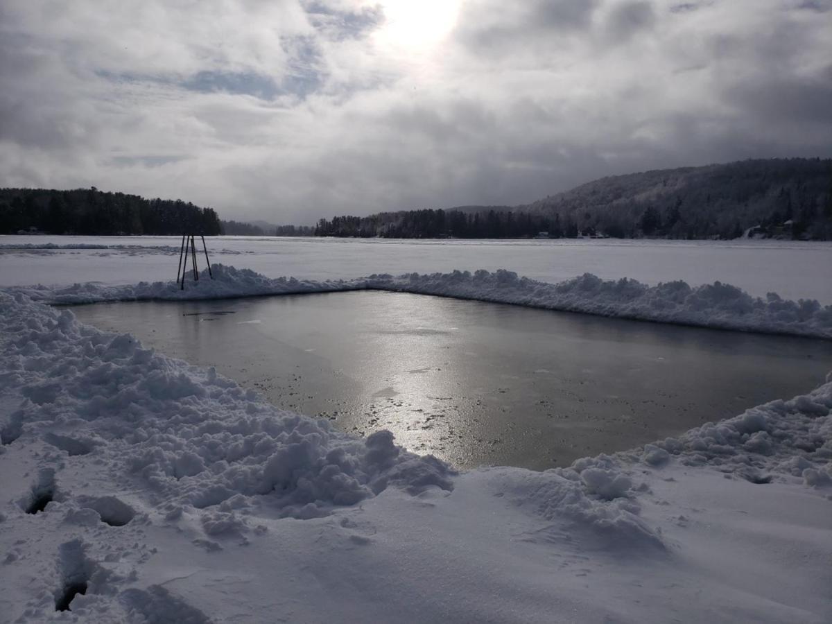 Le Nid Dore Sur Le Lac Val des Monts Eksteriør bilde